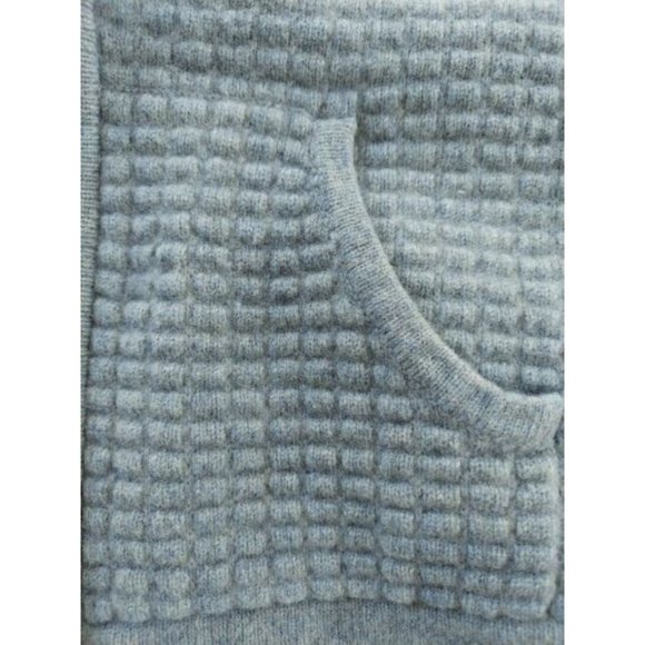 SKYR Women's Light Green Waffle Knit Full Zip Sweater Jacket Hoodie Size Medium - Picture 6 of 9